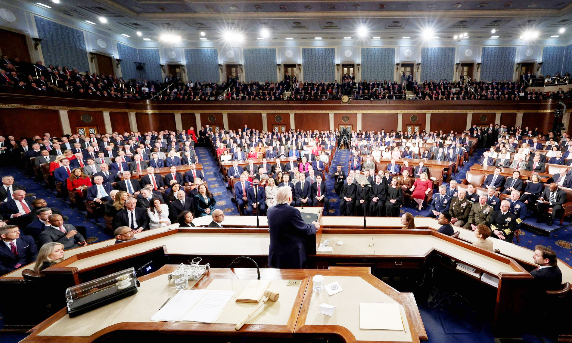 السلام من خلال القوة: مقتطفات من خطاب حالة الاتحاد للرئيس ترامب